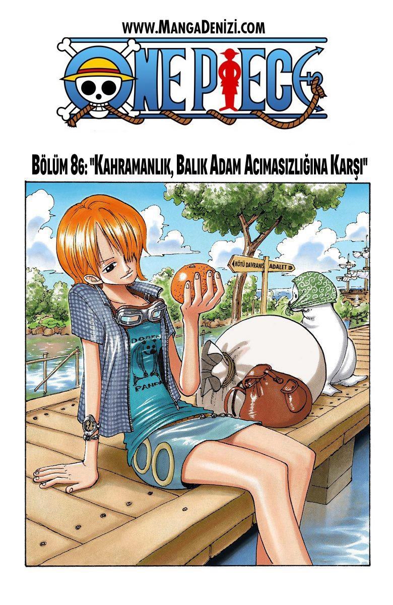 One Piece [Renkli] mangasının 0086 bölümünün 2. sayfasını okuyorsunuz.