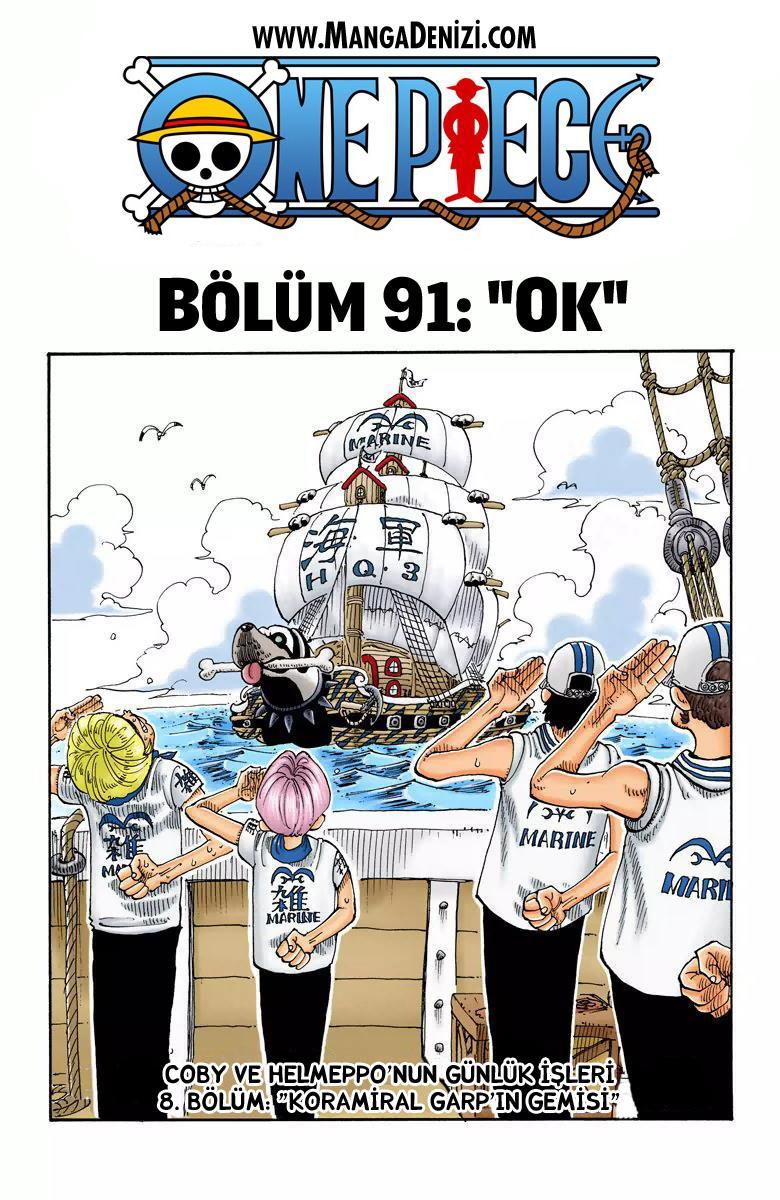 One Piece [Renkli] mangasının 0091 bölümünün 2. sayfasını okuyorsunuz.