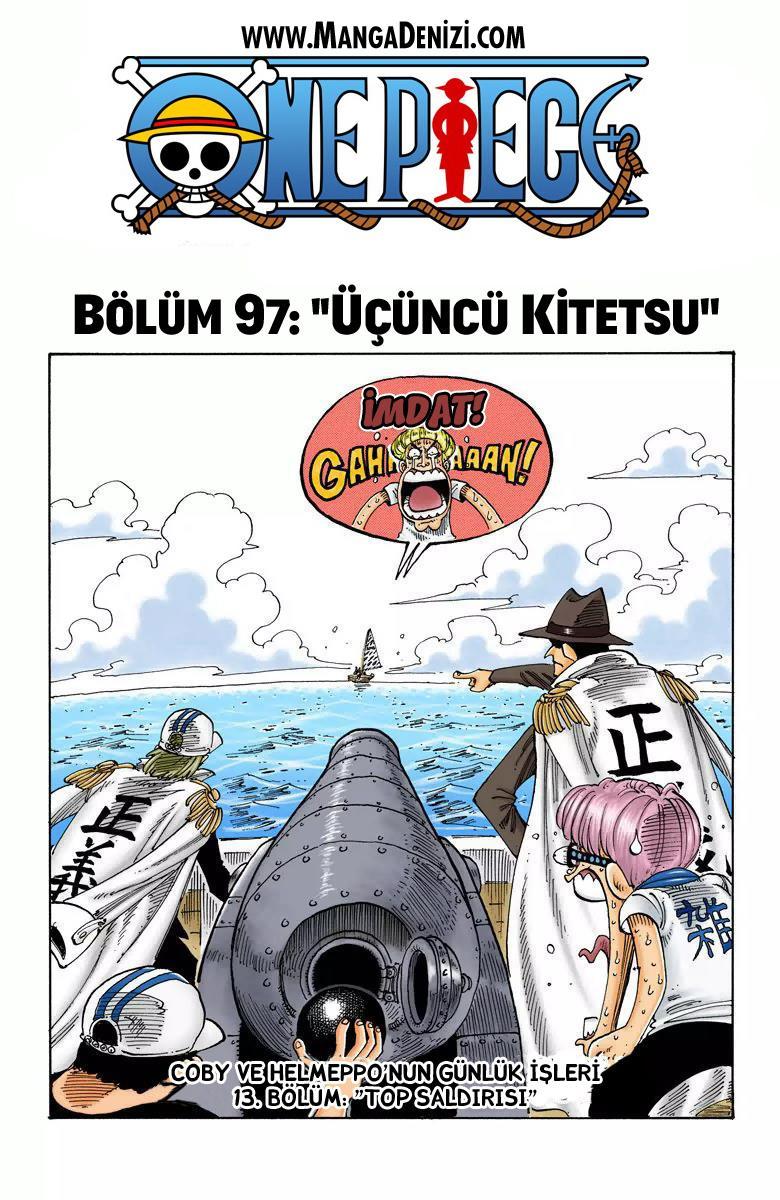 One Piece [Renkli] mangasının 0097 bölümünün 2. sayfasını okuyorsunuz.