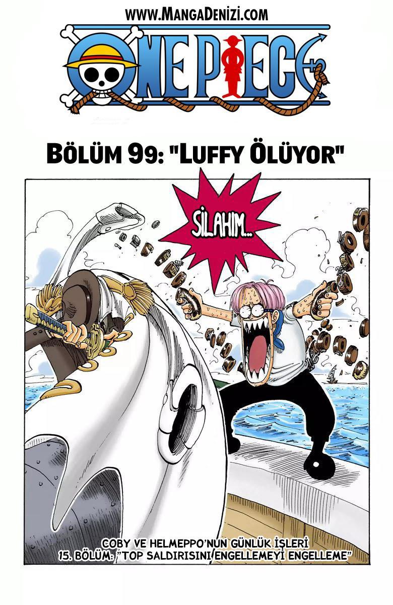 One Piece [Renkli] mangasının 0099 bölümünün 2. sayfasını okuyorsunuz.