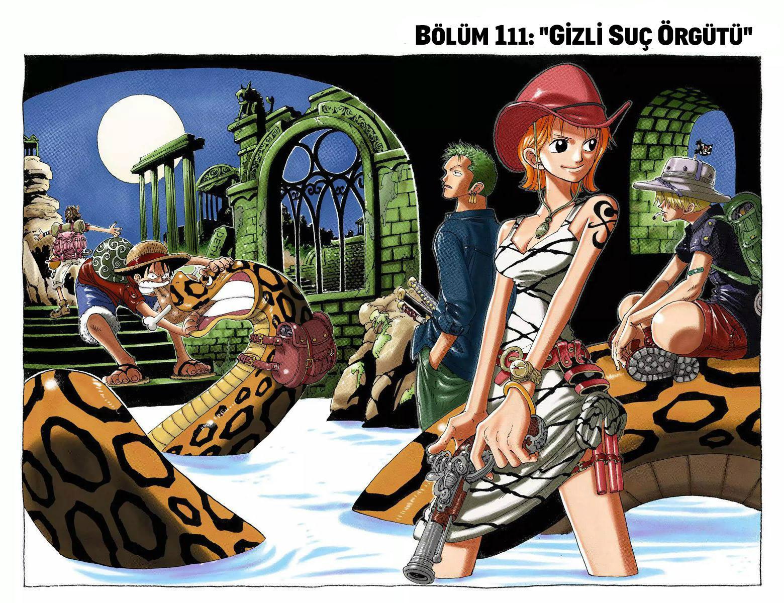 One Piece [Renkli] mangasının 0111 bölümünün 2. sayfasını okuyorsunuz.