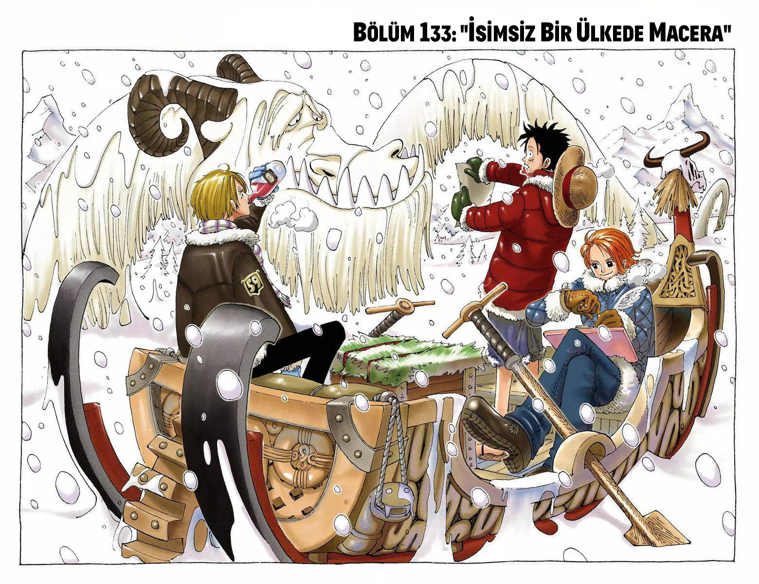 One Piece [Renkli] mangasının 0133 bölümünün 3. sayfasını okuyorsunuz.