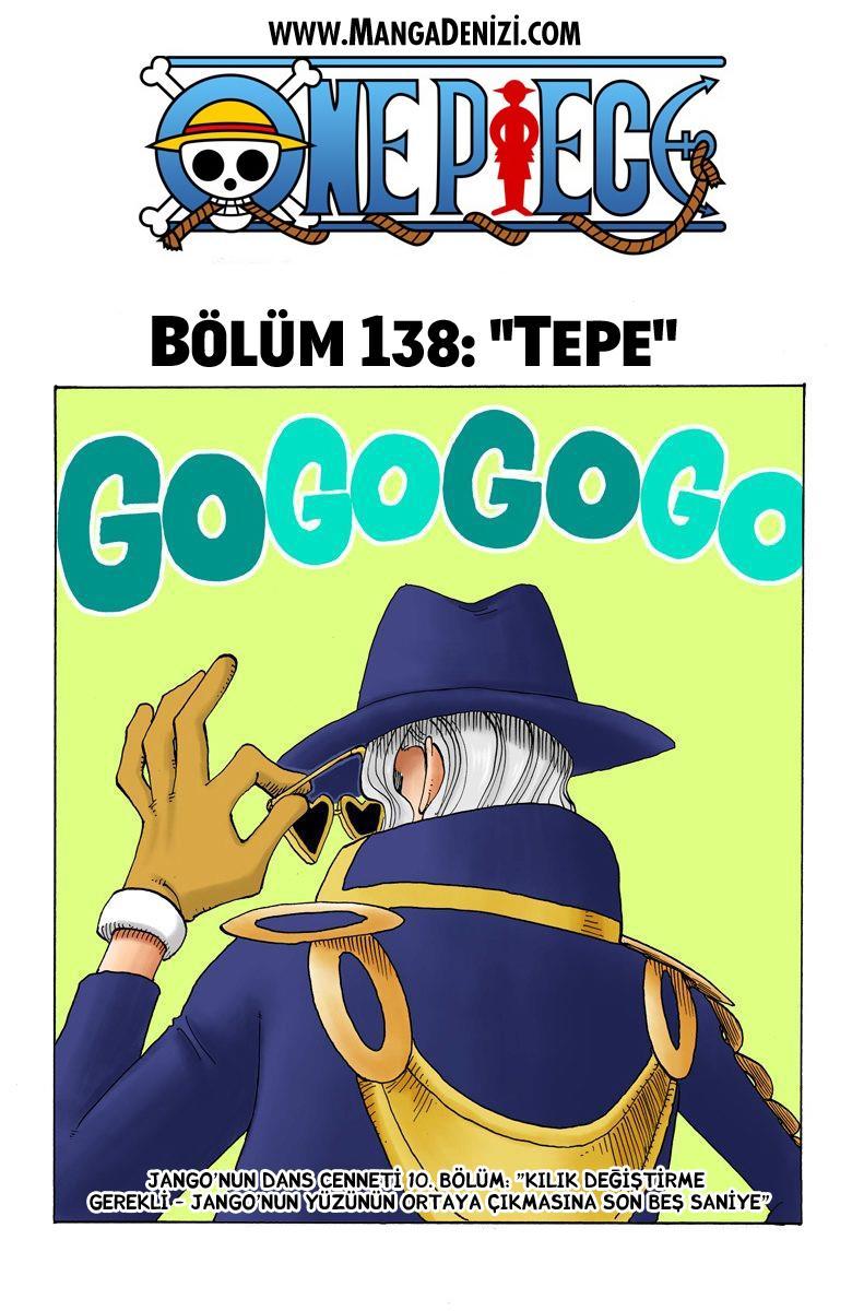 One Piece [Renkli] mangasının 0138 bölümünün 2. sayfasını okuyorsunuz.