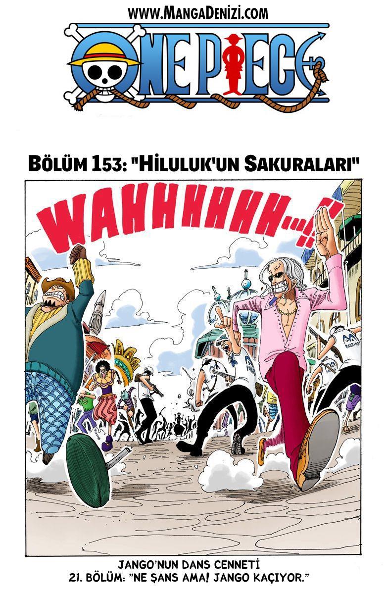 One Piece [Renkli] mangasının 0153 bölümünün 2. sayfasını okuyorsunuz.