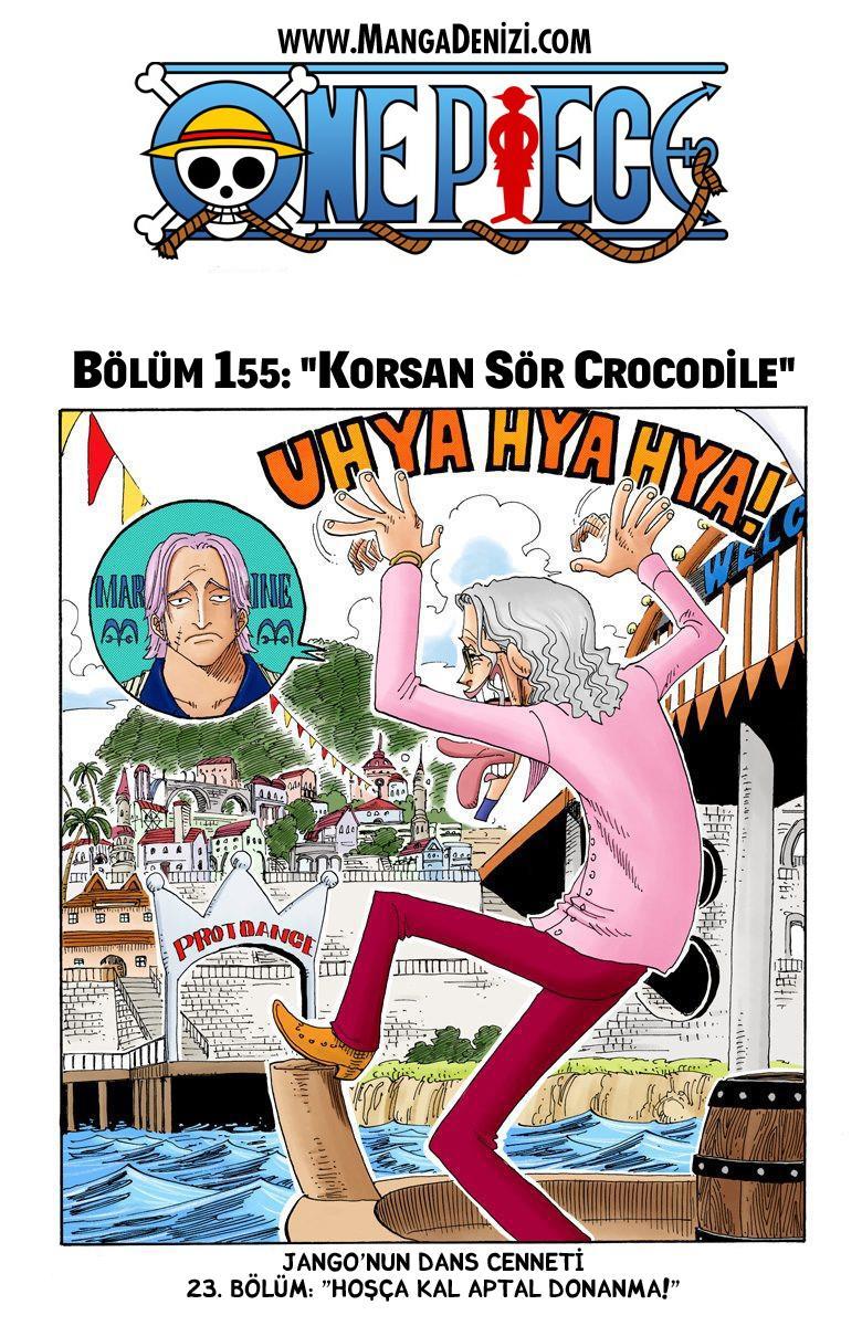 One Piece [Renkli] mangasının 0155 bölümünün 2. sayfasını okuyorsunuz.