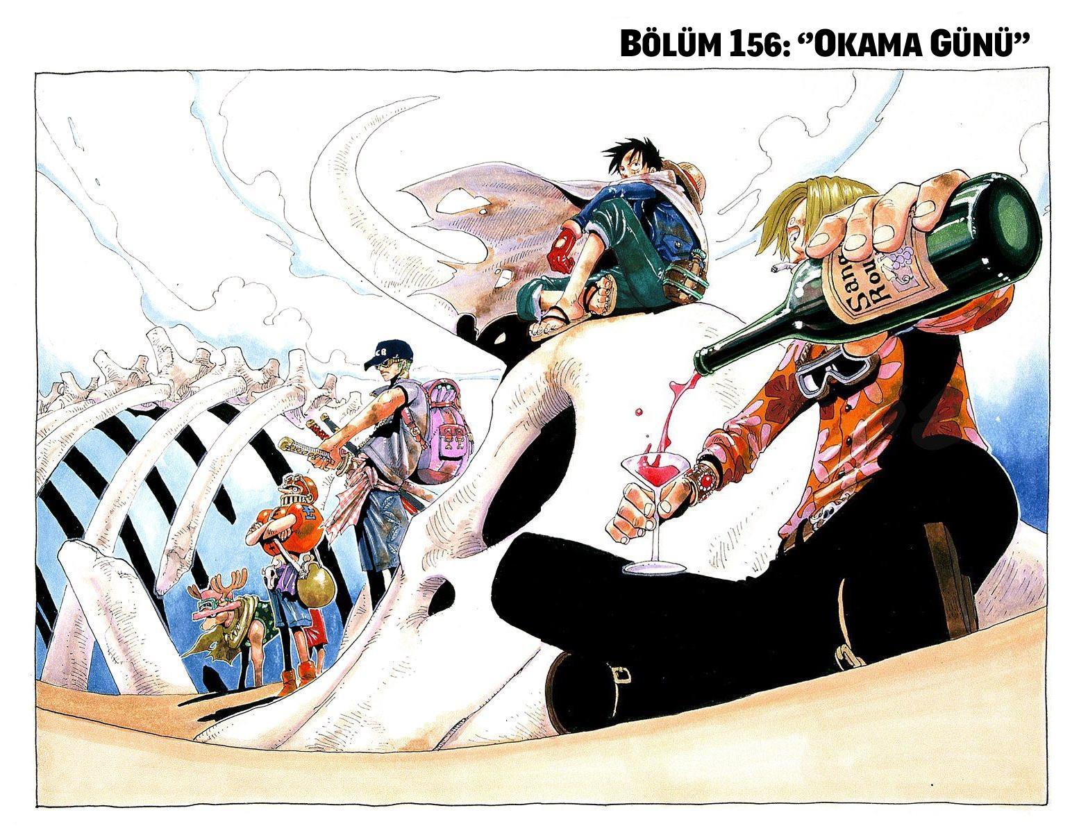 One Piece [Renkli] mangasının 0156 bölümünün 3. sayfasını okuyorsunuz.