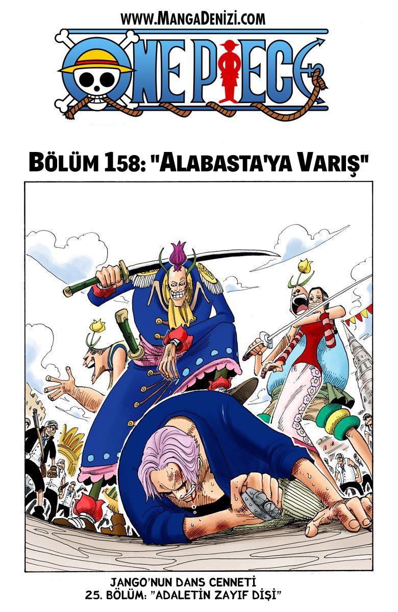 One Piece [Renkli] mangasının 0158 bölümünün 2. sayfasını okuyorsunuz.