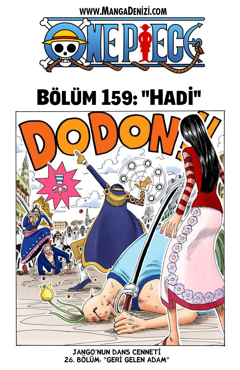 One Piece [Renkli] mangasının 0159 bölümünün 2. sayfasını okuyorsunuz.