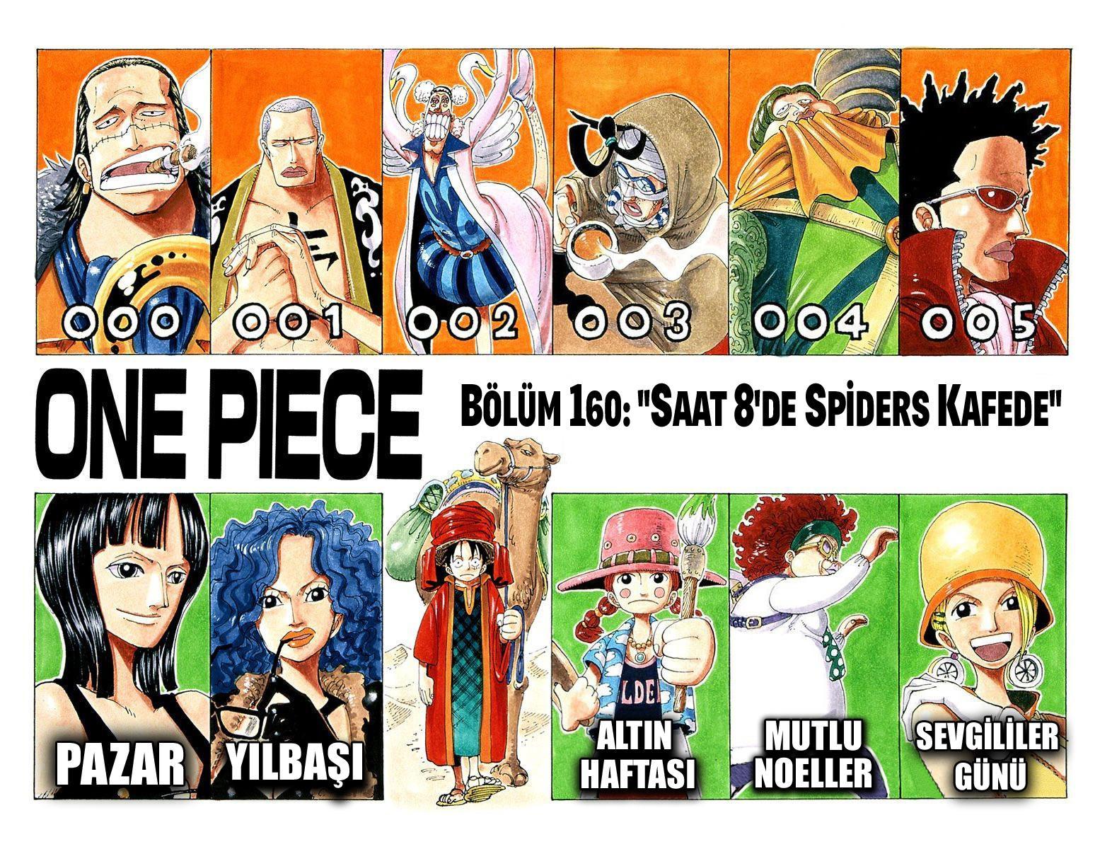 One Piece [Renkli] mangasının 0160 bölümünün 2. sayfasını okuyorsunuz.