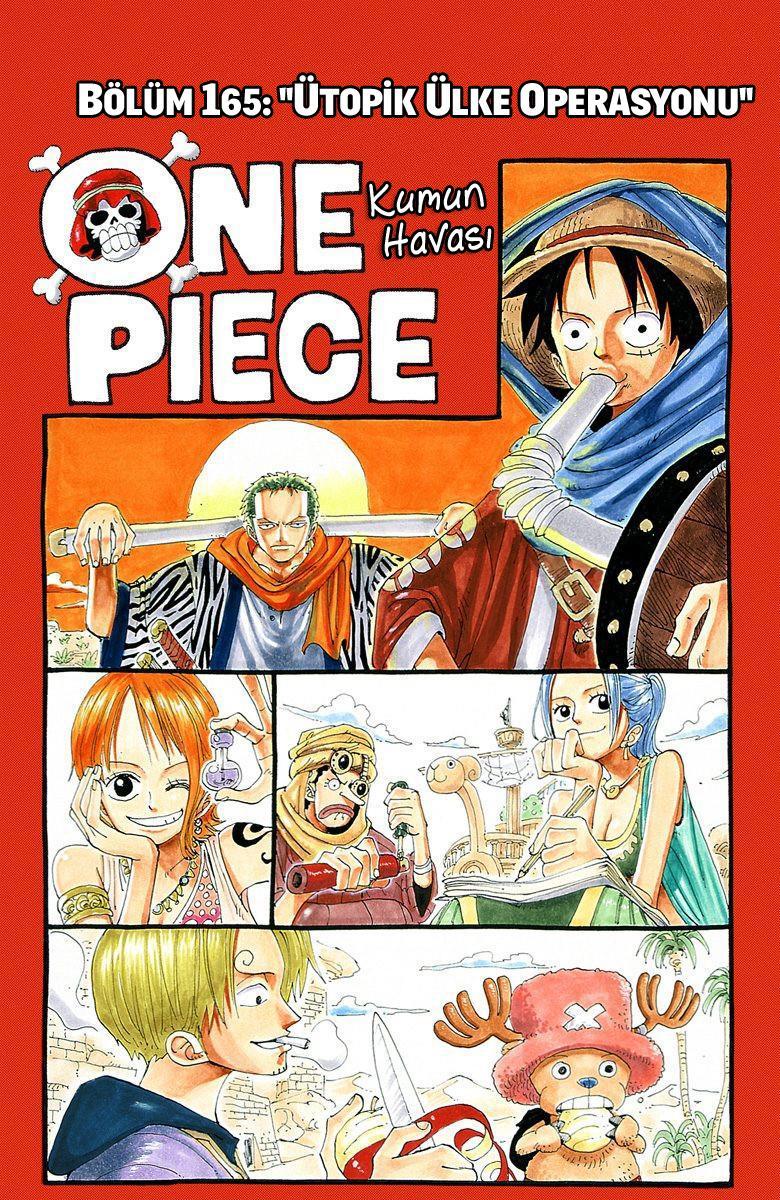 One Piece [Renkli] mangasının 0165 bölümünün 2. sayfasını okuyorsunuz.