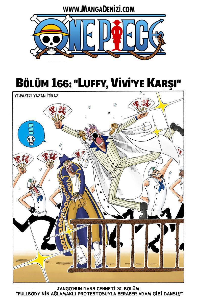 One Piece [Renkli] mangasının 0166 bölümünün 2. sayfasını okuyorsunuz.