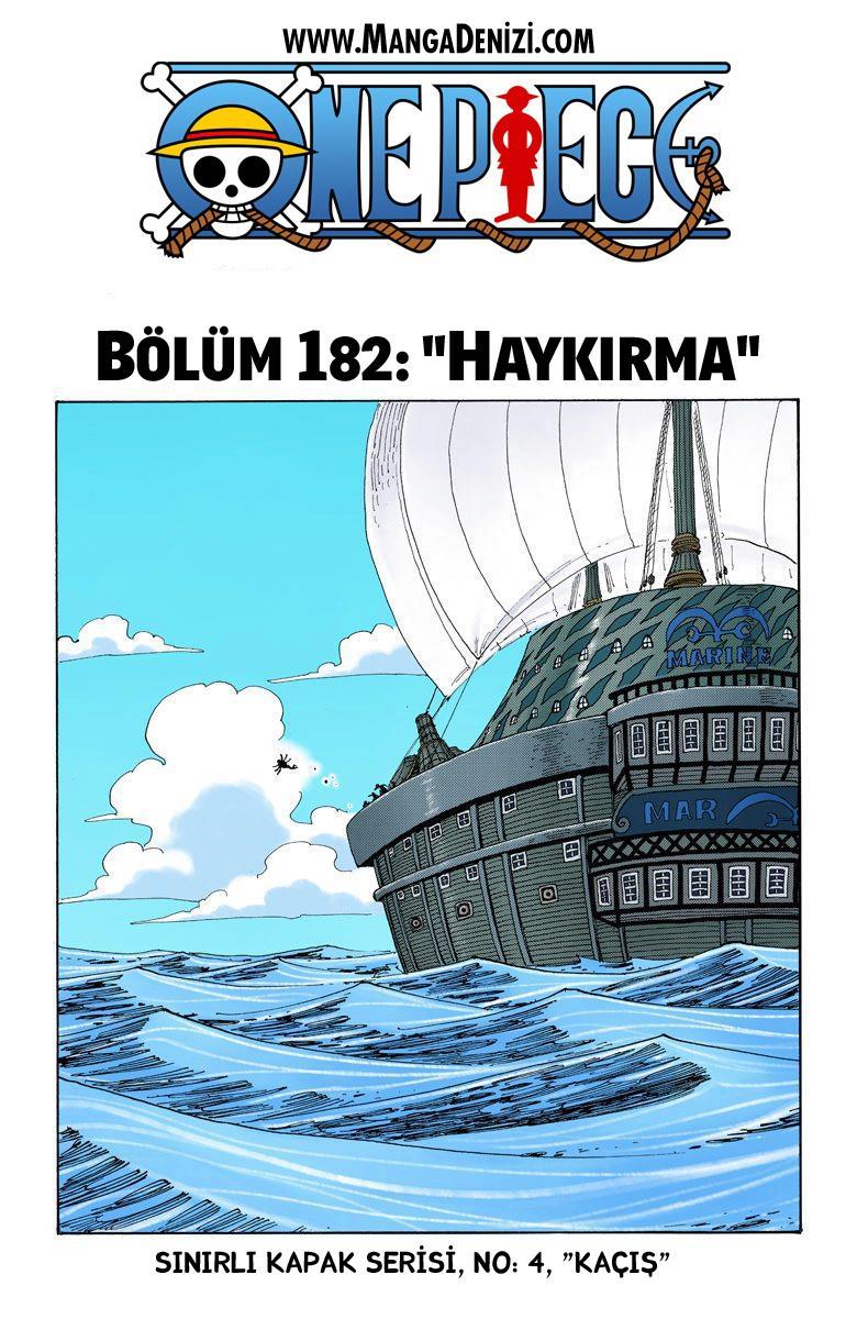 One Piece [Renkli] mangasının 0182 bölümünün 2. sayfasını okuyorsunuz.