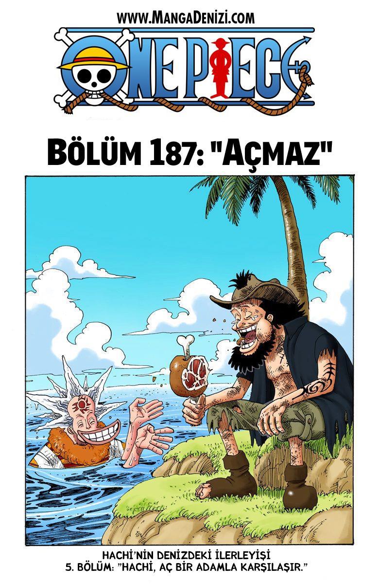 One Piece [Renkli] mangasının 0187 bölümünün 2. sayfasını okuyorsunuz.