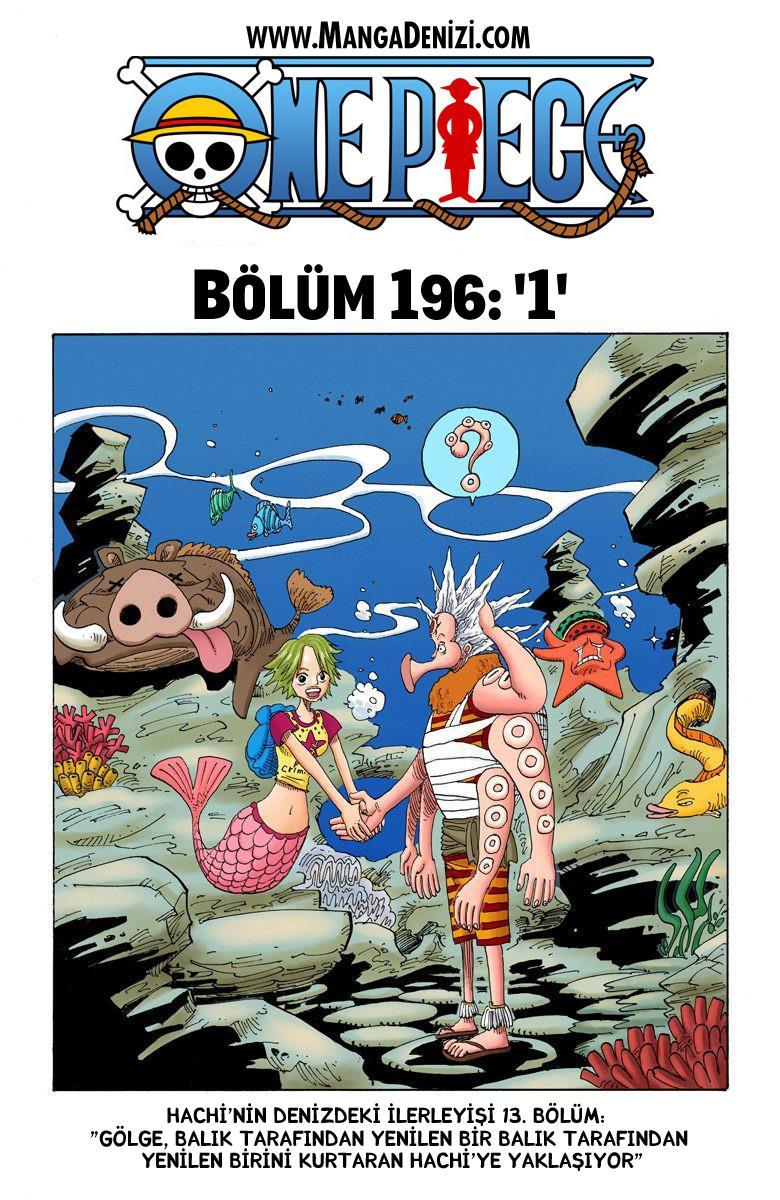 One Piece [Renkli] mangasının 0196 bölümünün 2. sayfasını okuyorsunuz.
