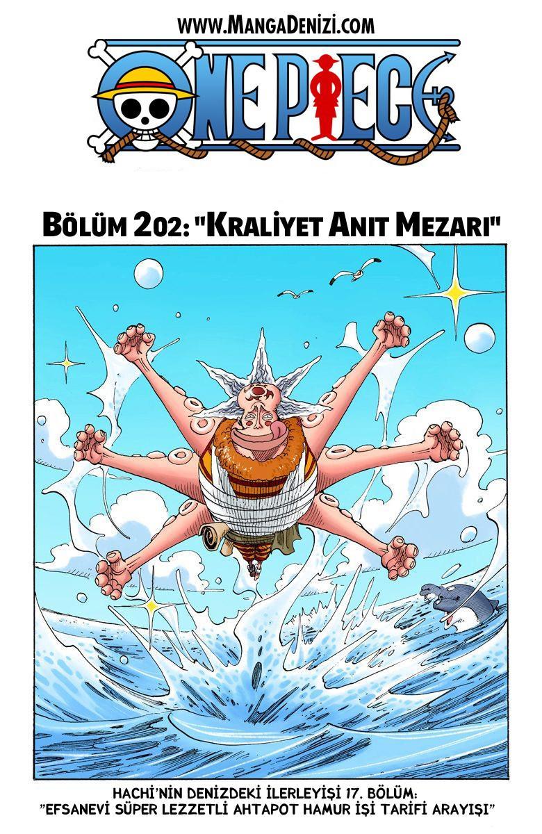 One Piece [Renkli] mangasının 0202 bölümünün 2. sayfasını okuyorsunuz.
