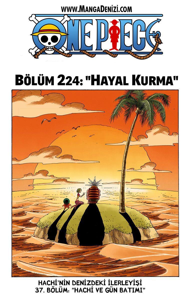 One Piece [Renkli] mangasının 0224 bölümünün 2. sayfasını okuyorsunuz.