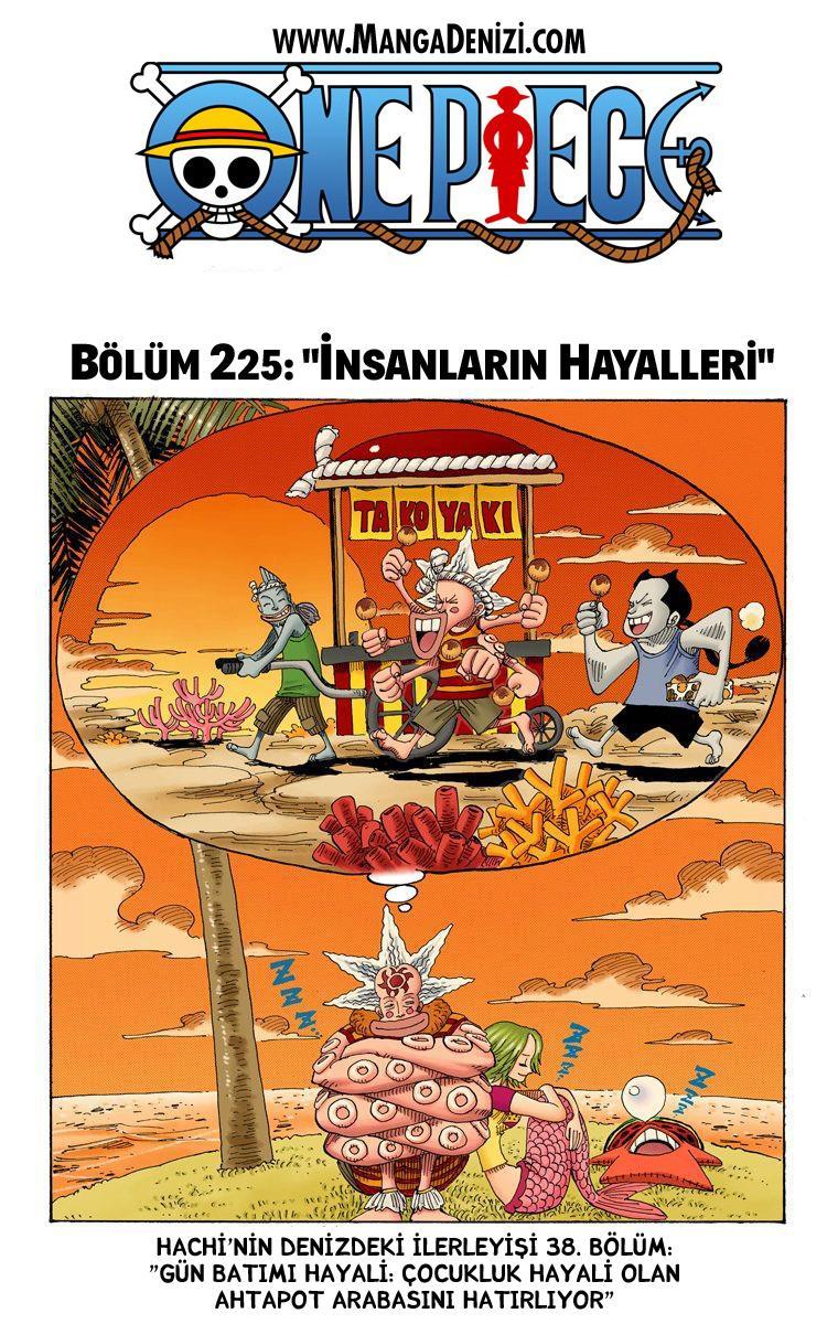 One Piece [Renkli] mangasının 0225 bölümünün 2. sayfasını okuyorsunuz.