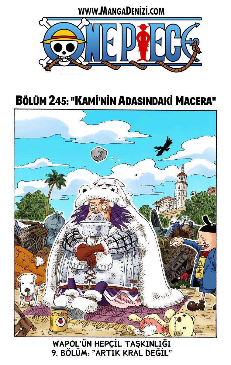 One Piece [Renkli] mangasının 0245 bölümünün 2. sayfasını okuyorsunuz.