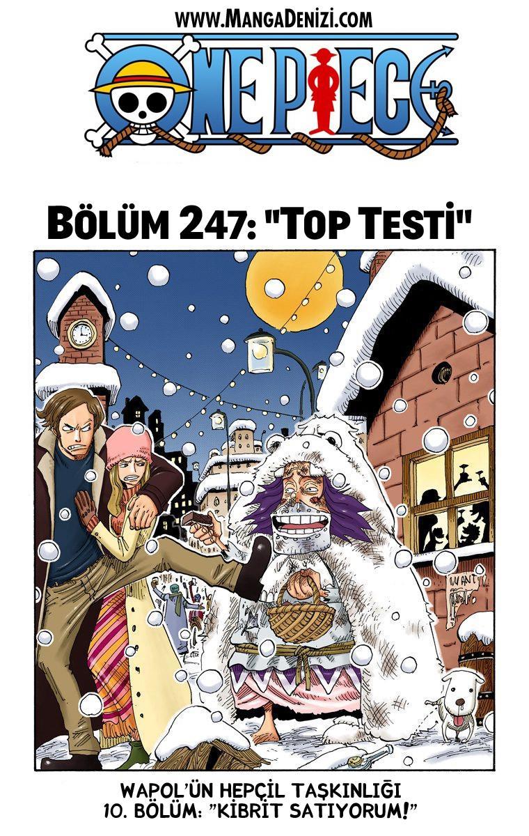 One Piece [Renkli] mangasının 0247 bölümünün 2. sayfasını okuyorsunuz.