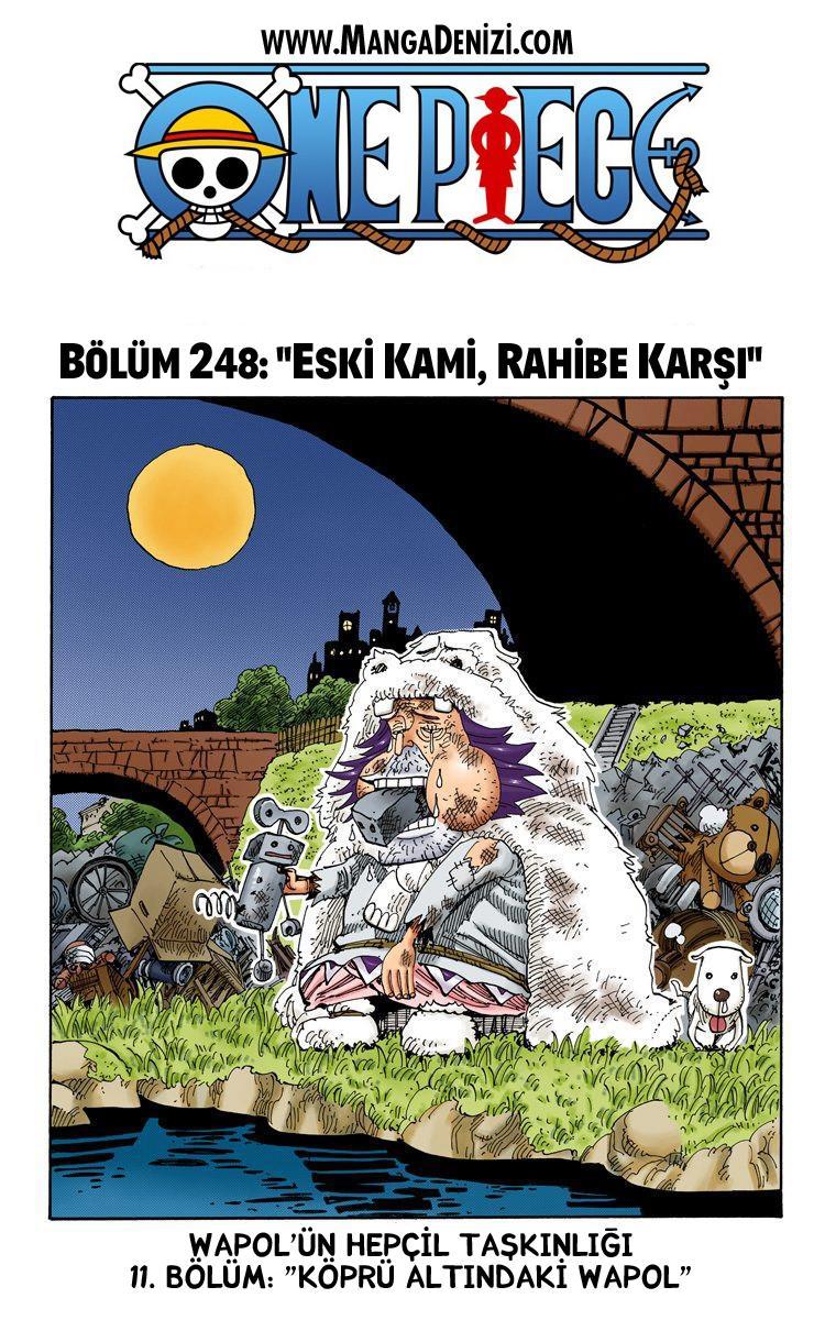 One Piece [Renkli] mangasının 0248 bölümünün 2. sayfasını okuyorsunuz.