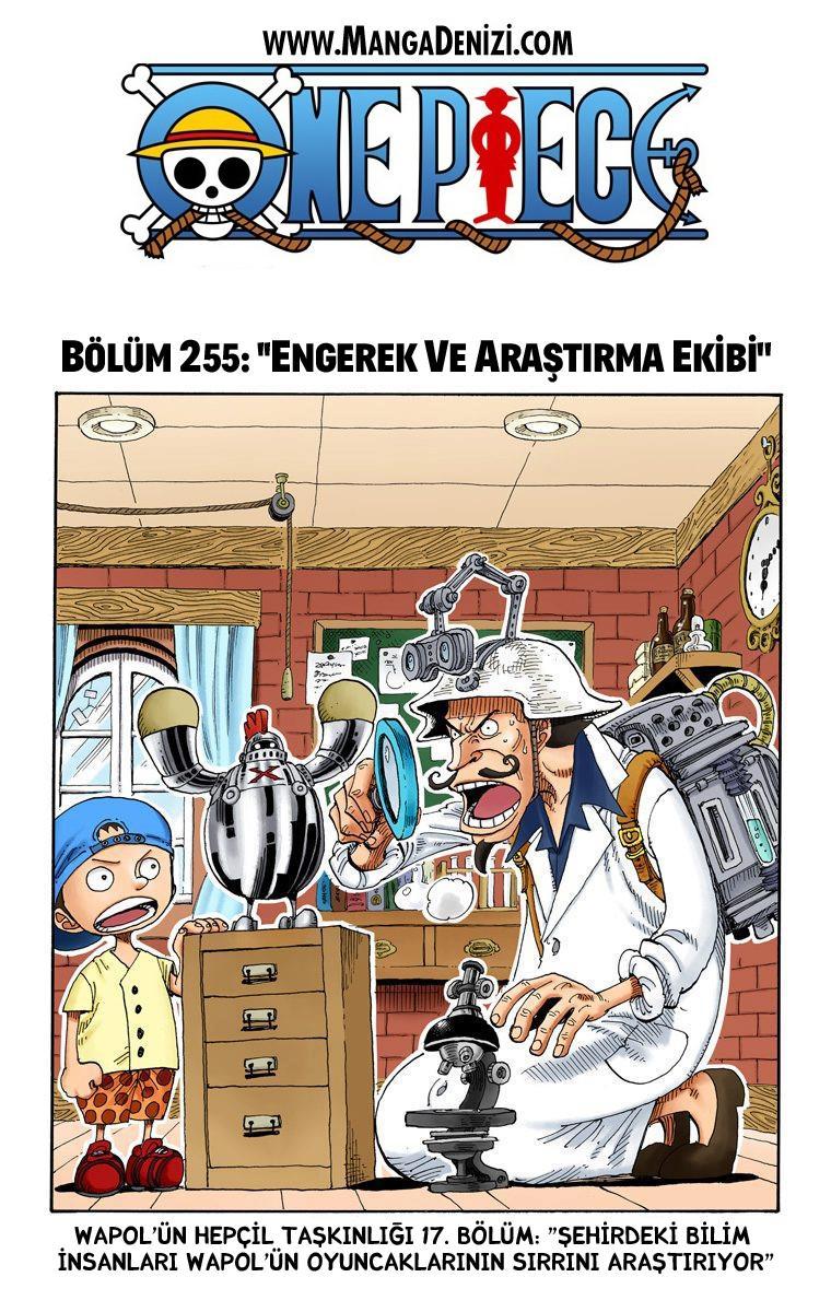One Piece [Renkli] mangasının 0255 bölümünün 2. sayfasını okuyorsunuz.