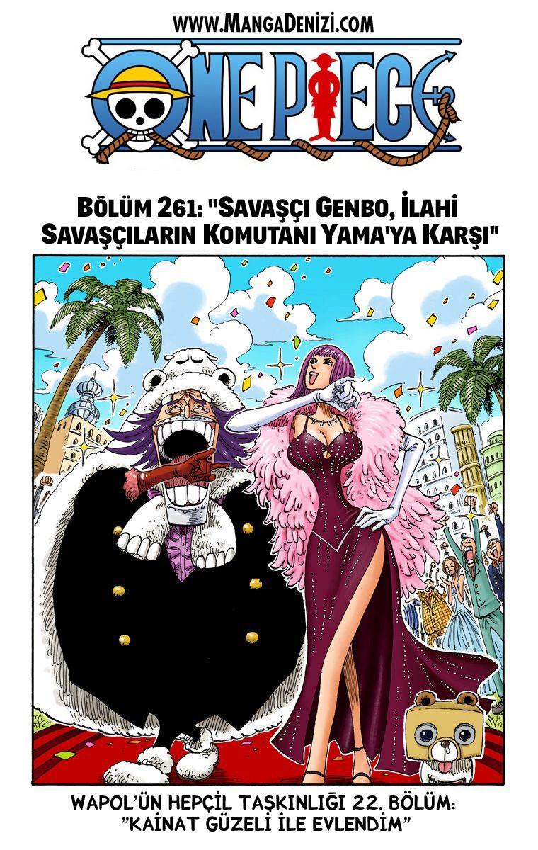 One Piece [Renkli] mangasının 0261 bölümünün 2. sayfasını okuyorsunuz.