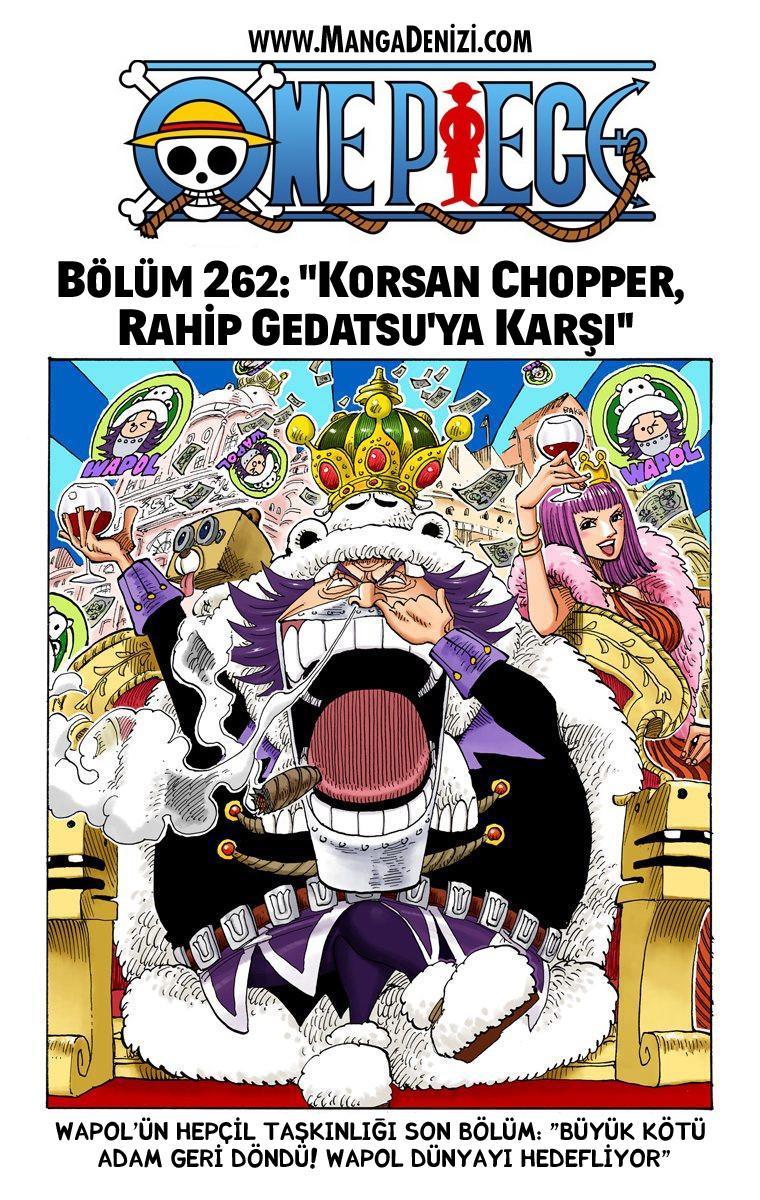 One Piece [Renkli] mangasının 0262 bölümünün 2. sayfasını okuyorsunuz.