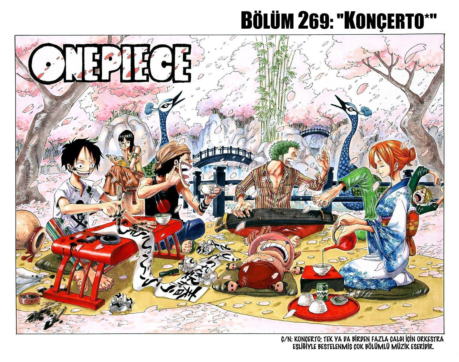 One Piece [Renkli] mangasının 0269 bölümünün 2. sayfasını okuyorsunuz.