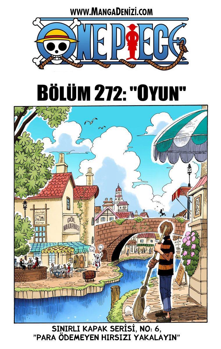 One Piece [Renkli] mangasının 0272 bölümünün 2. sayfasını okuyorsunuz.