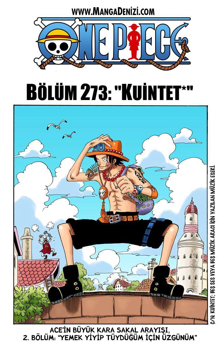 One Piece [Renkli] mangasının 0273 bölümünün 2. sayfasını okuyorsunuz.