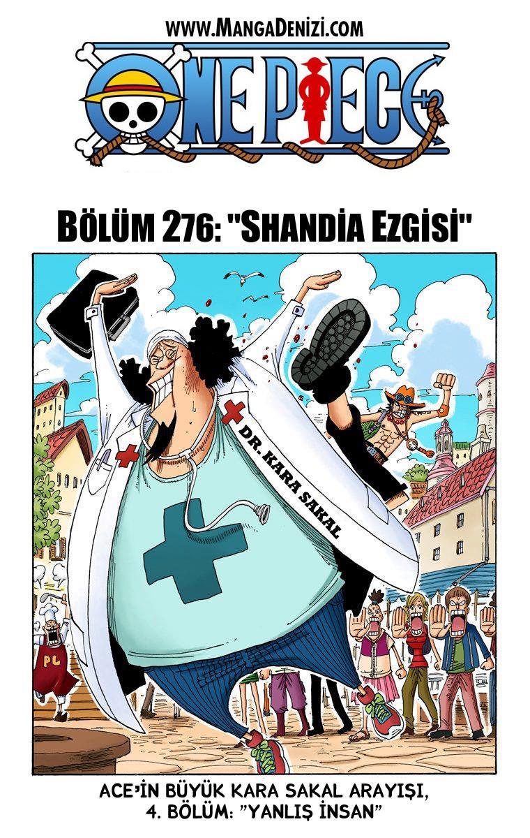 One Piece [Renkli] mangasının 0276 bölümünün 2. sayfasını okuyorsunuz.
