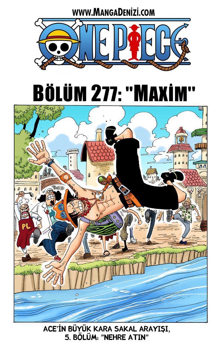 One Piece [Renkli] mangasının 0277 bölümünün 2. sayfasını okuyorsunuz.