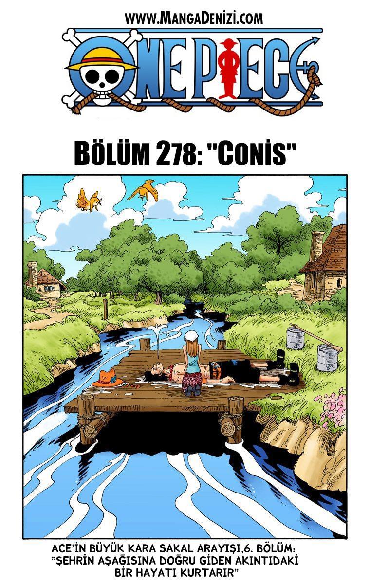 One Piece [Renkli] mangasının 0278 bölümünün 2. sayfasını okuyorsunuz.