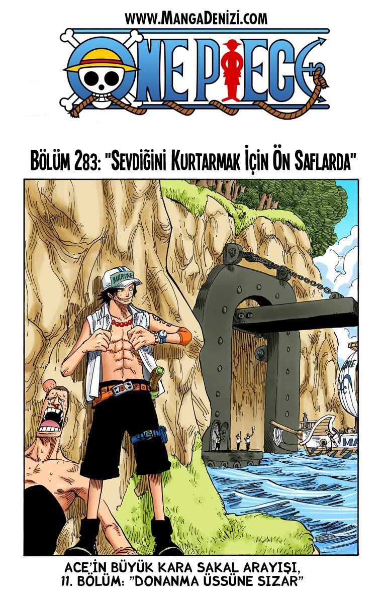 One Piece [Renkli] mangasının 0283 bölümünün 2. sayfasını okuyorsunuz.