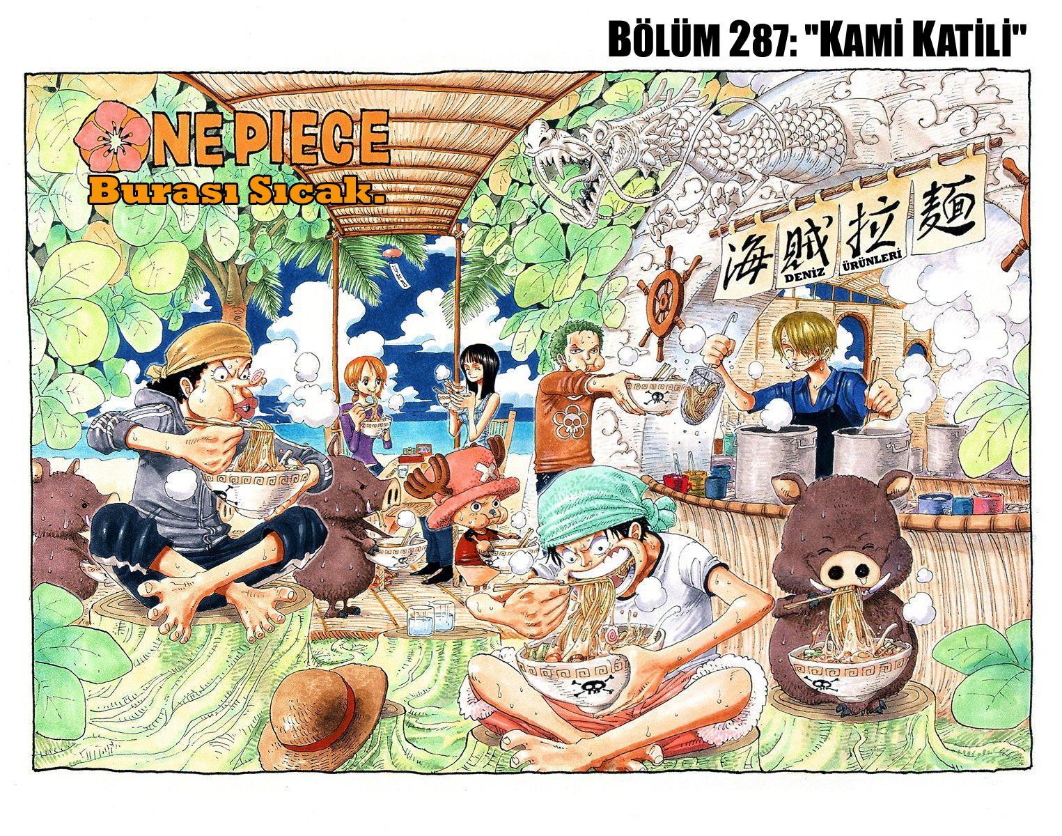 One Piece [Renkli] mangasının 0287 bölümünün 2. sayfasını okuyorsunuz.