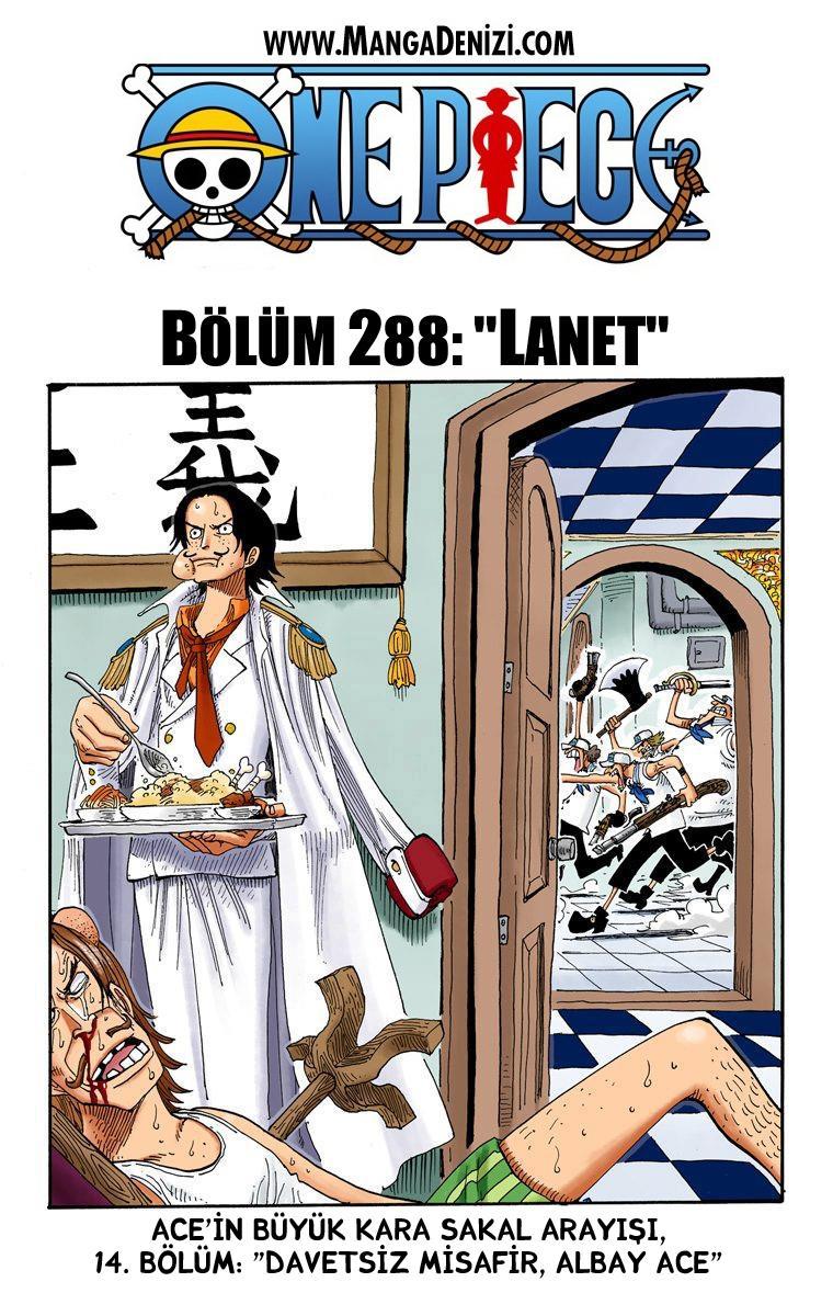 One Piece [Renkli] mangasının 0288 bölümünün 2. sayfasını okuyorsunuz.