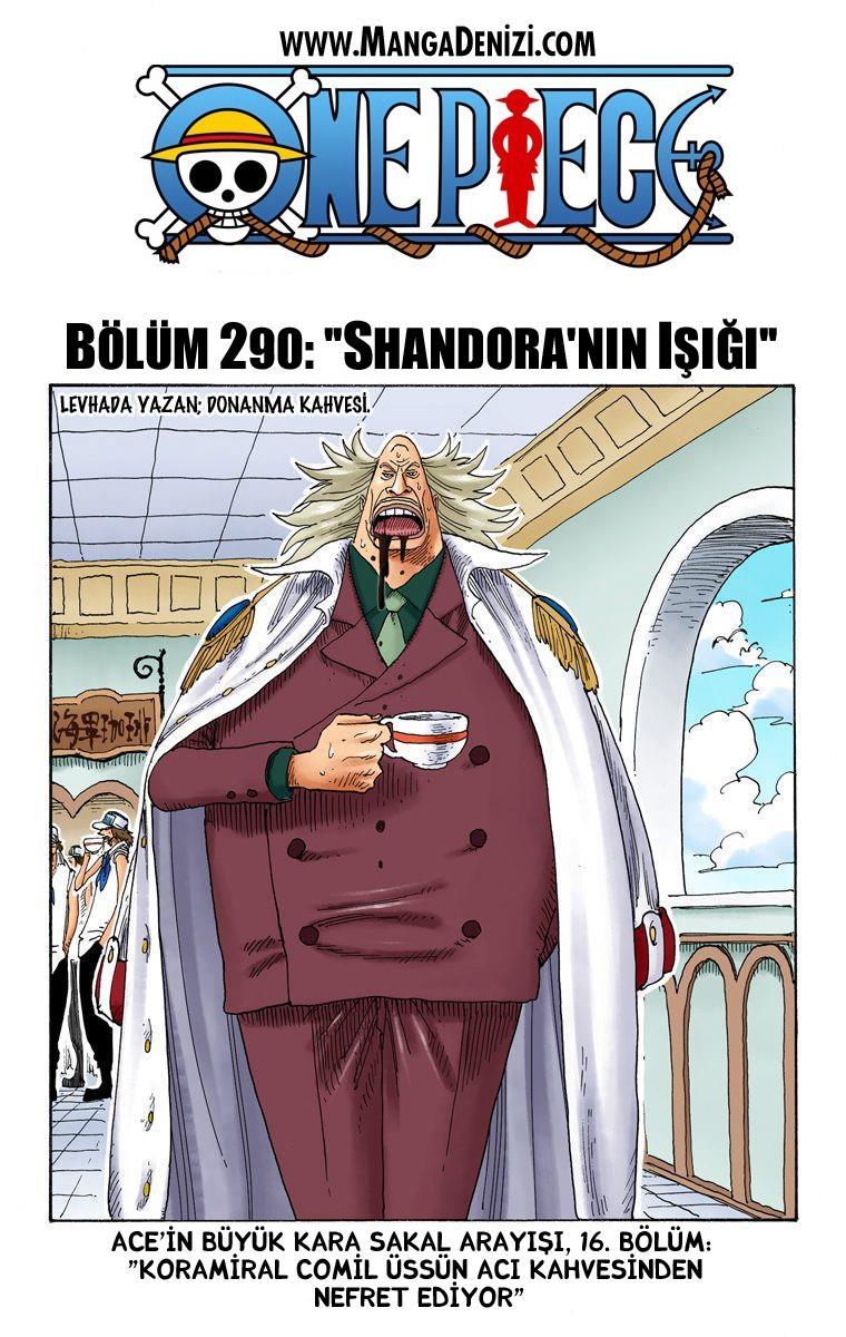 One Piece [Renkli] mangasının 0290 bölümünün 2. sayfasını okuyorsunuz.