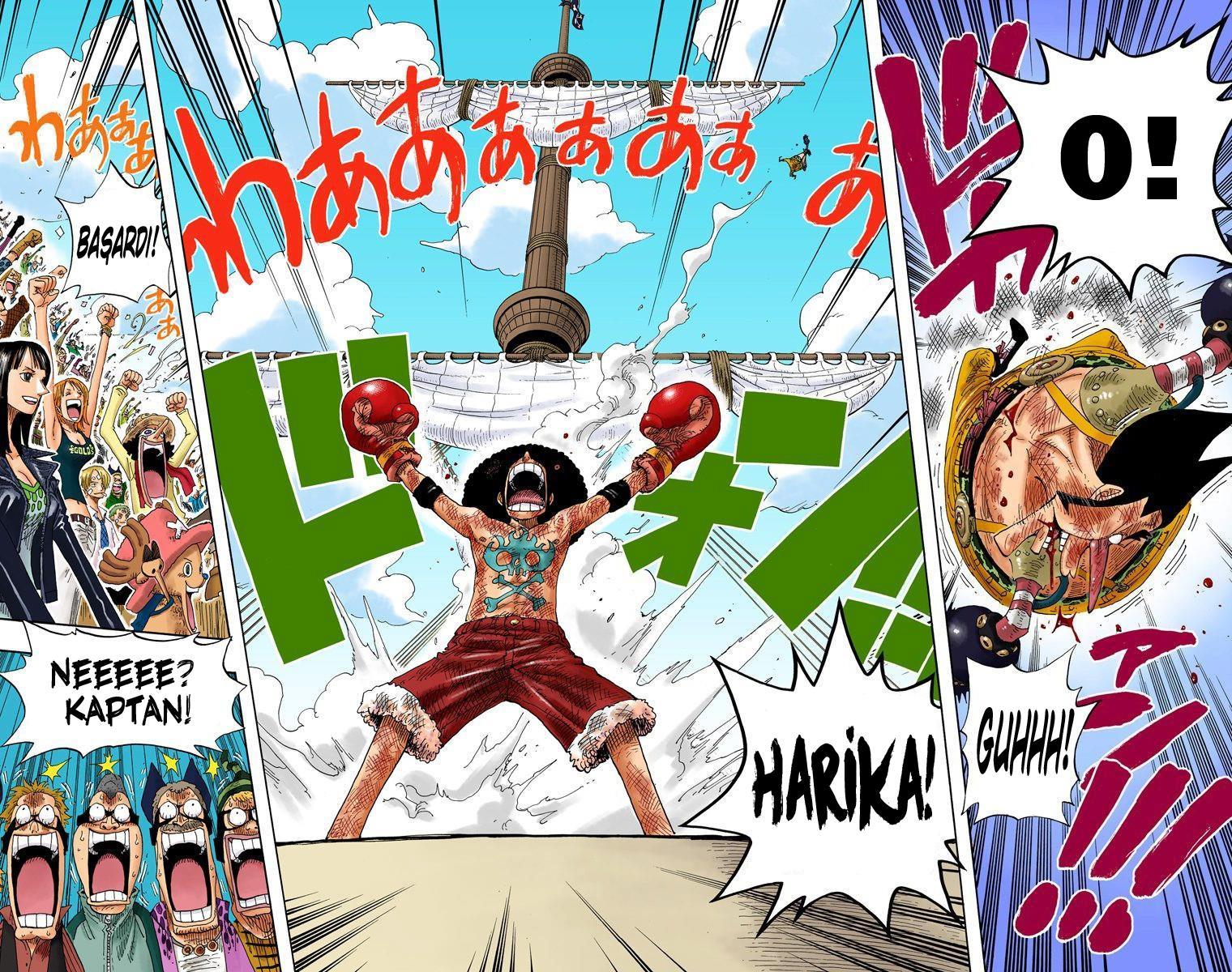 One Piece [Renkli] mangasının 0317 bölümünün 20. sayfasını okuyorsunuz.