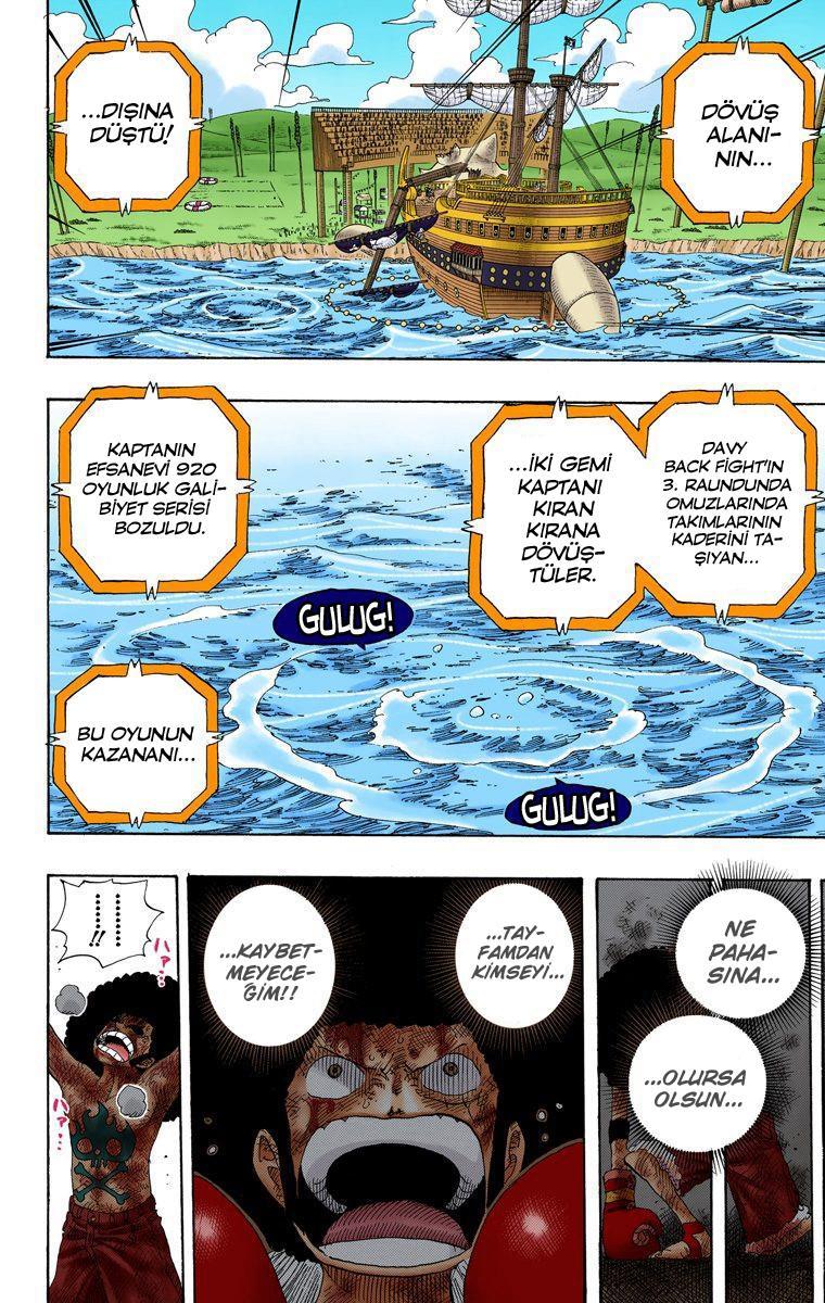 One Piece [Renkli] mangasının 0318 bölümünün 5. sayfasını okuyorsunuz.