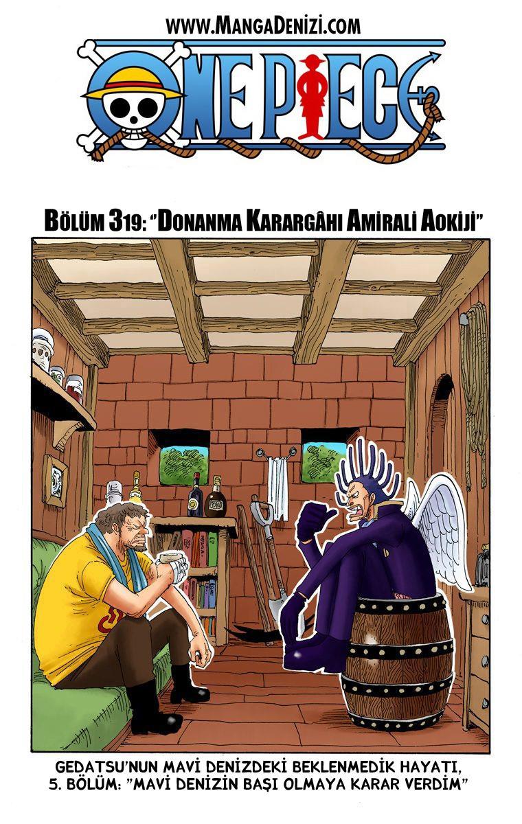 One Piece [Renkli] mangasının 0319 bölümünün 2. sayfasını okuyorsunuz.