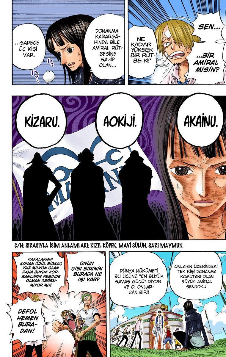 One Piece [Renkli] mangasının 0319 bölümünün 5. sayfasını okuyorsunuz.