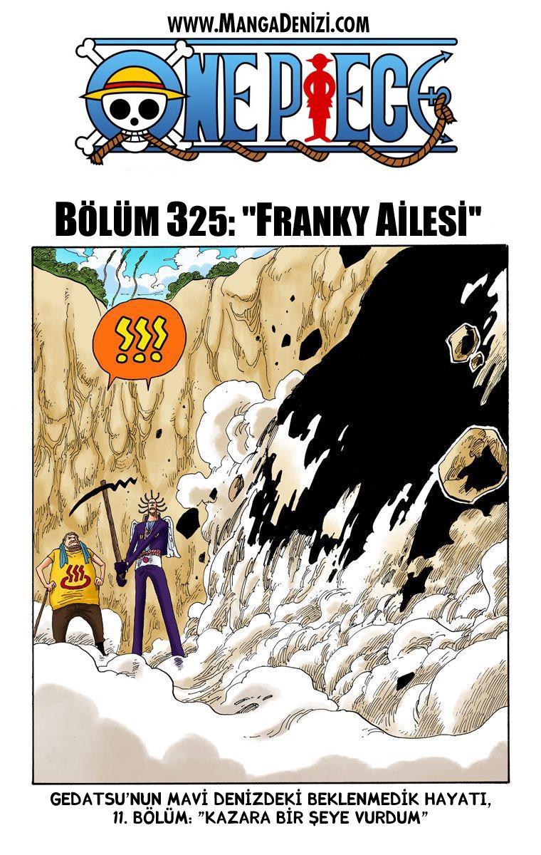 One Piece [Renkli] mangasının 0325 bölümünün 2. sayfasını okuyorsunuz.
