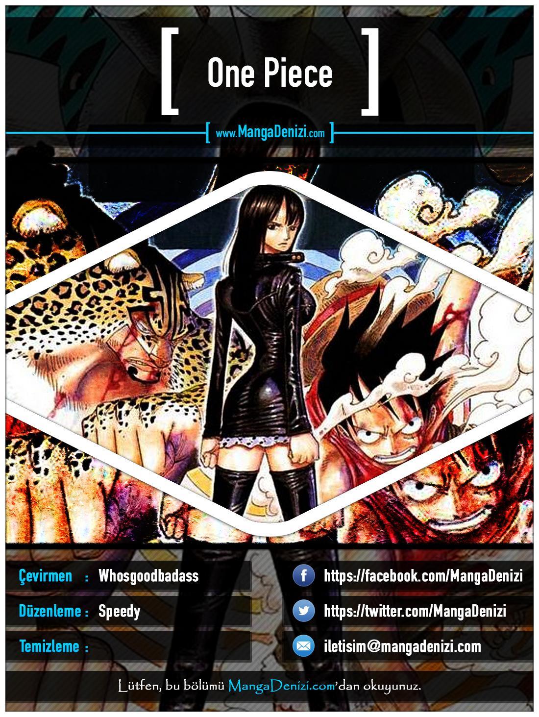 One Piece [Renkli] mangasının 0327 bölümünün 1. sayfasını okuyorsunuz.