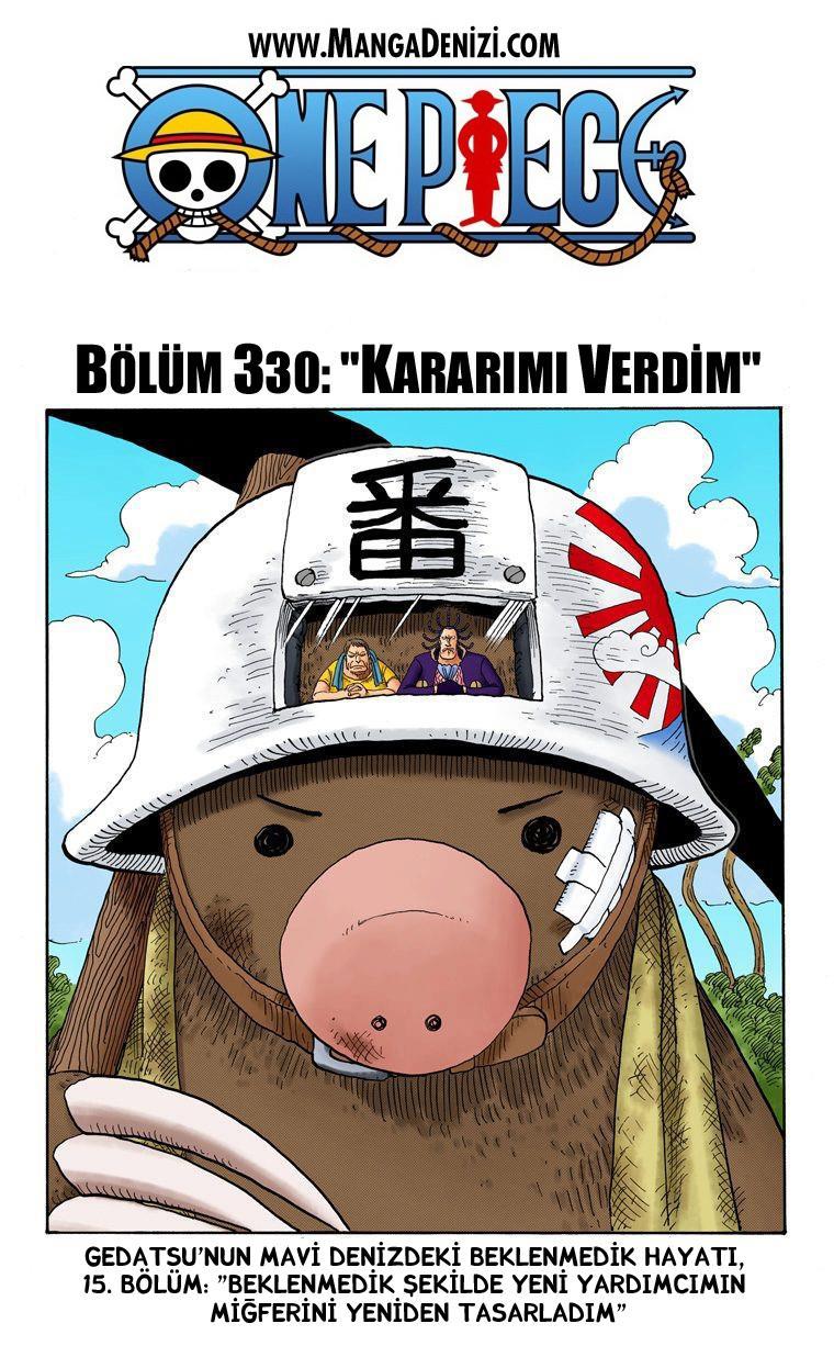One Piece [Renkli] mangasının 0330 bölümünün 2. sayfasını okuyorsunuz.