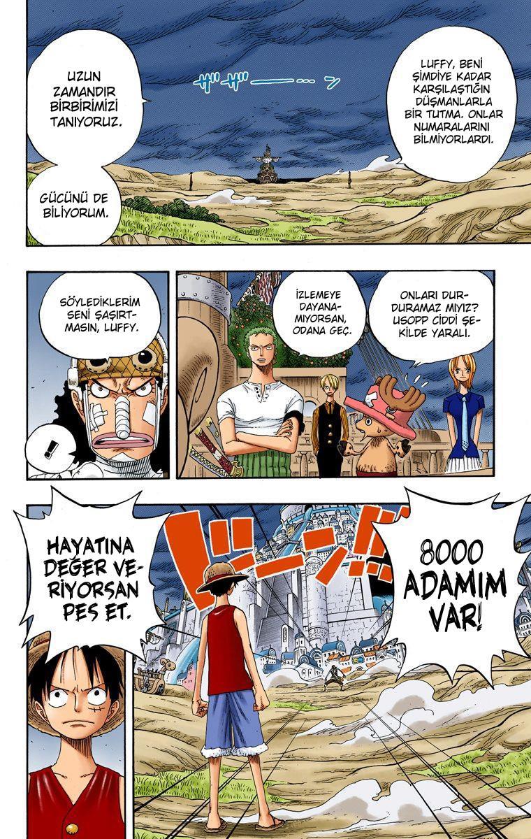 One Piece [Renkli] mangasının 0332 bölümünün 10. sayfasını okuyorsunuz.