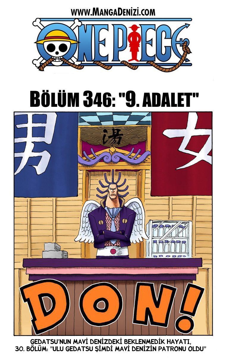 One Piece [Renkli] mangasının 0346 bölümünün 2. sayfasını okuyorsunuz.