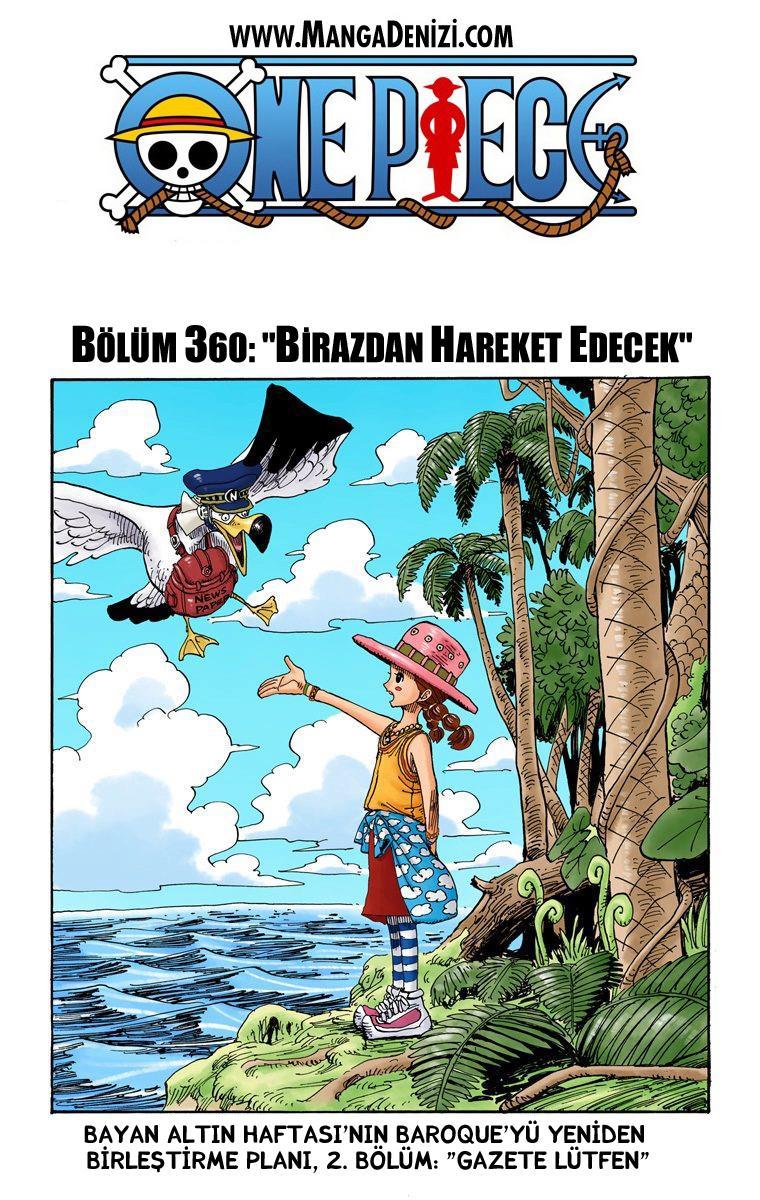 One Piece [Renkli] mangasının 0360 bölümünün 2. sayfasını okuyorsunuz.