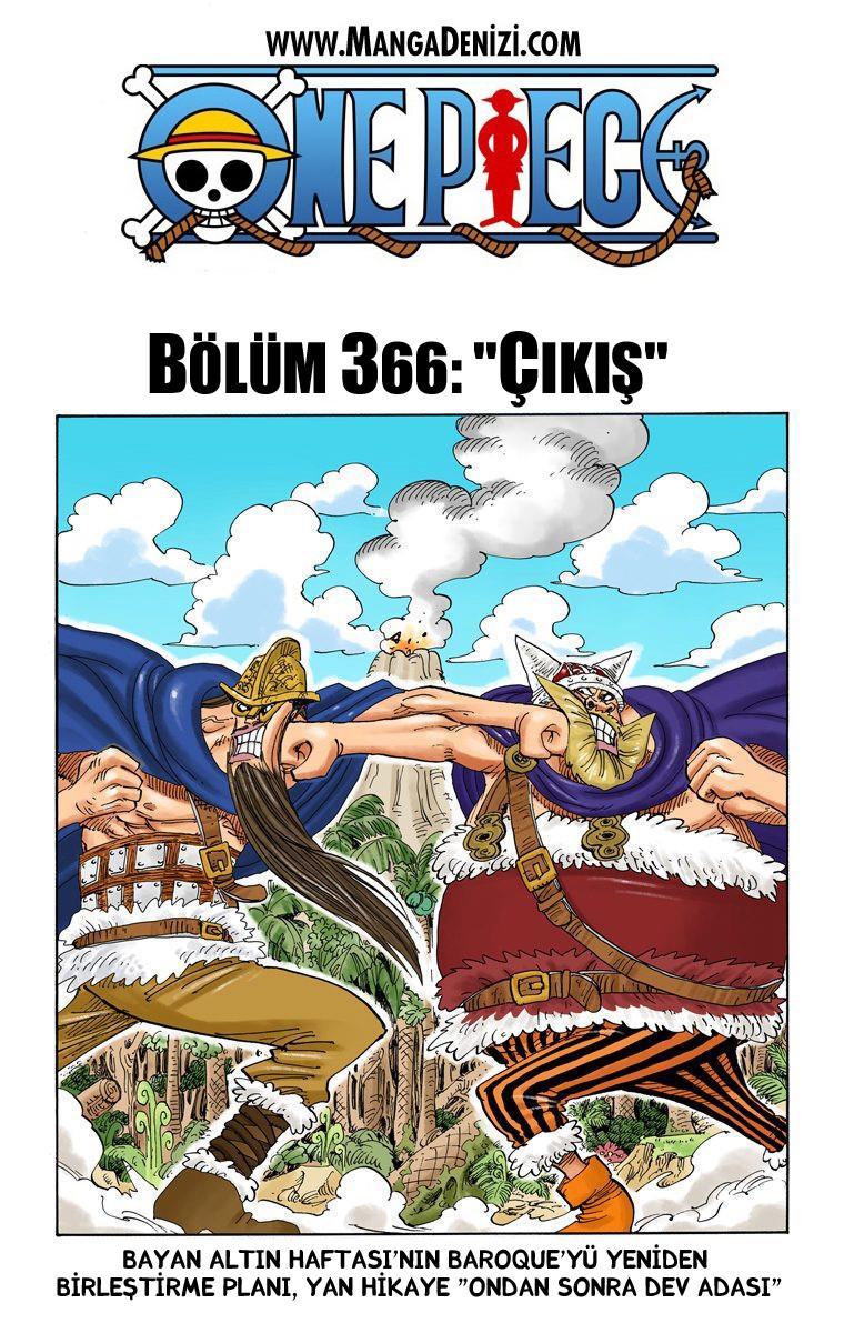 One Piece [Renkli] mangasının 0366 bölümünün 2. sayfasını okuyorsunuz.
