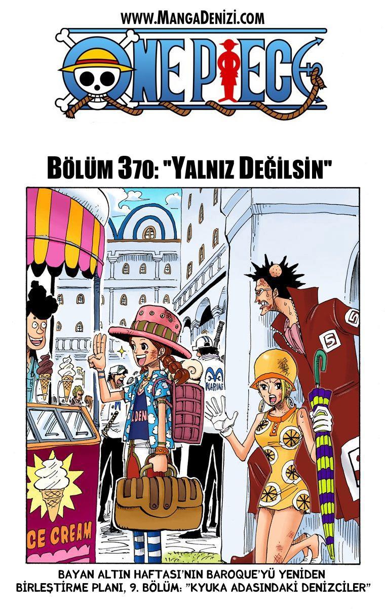 One Piece [Renkli] mangasının 0370 bölümünün 2. sayfasını okuyorsunuz.