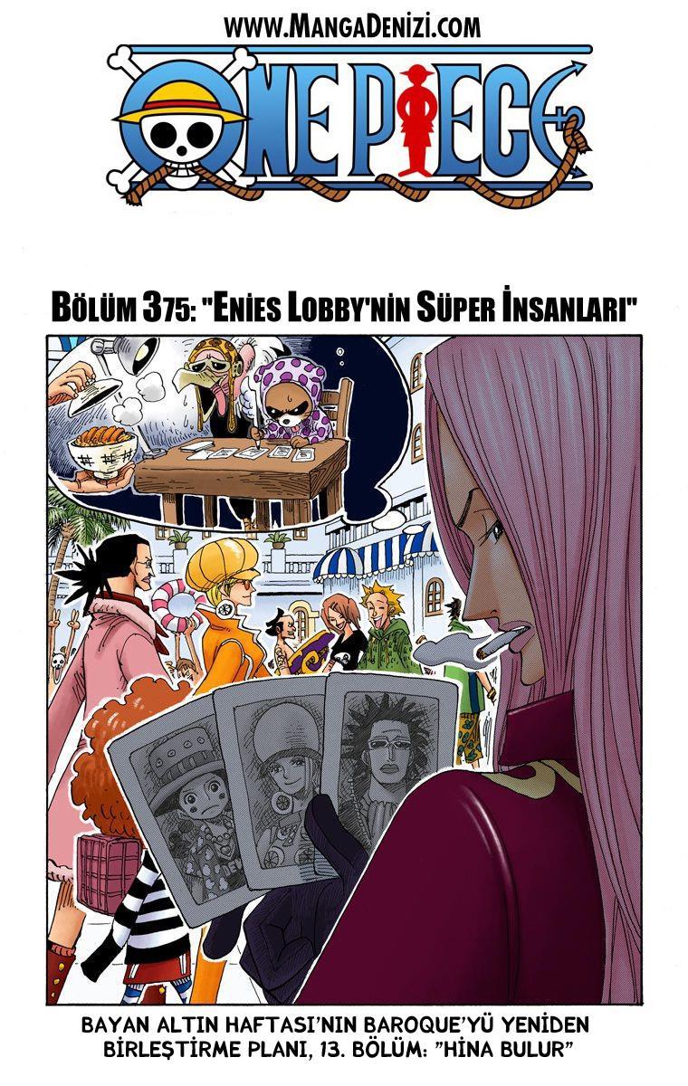 One Piece [Renkli] mangasının 0375 bölümünün 2. sayfasını okuyorsunuz.